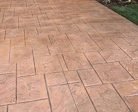 STAMPED CONCRETE 